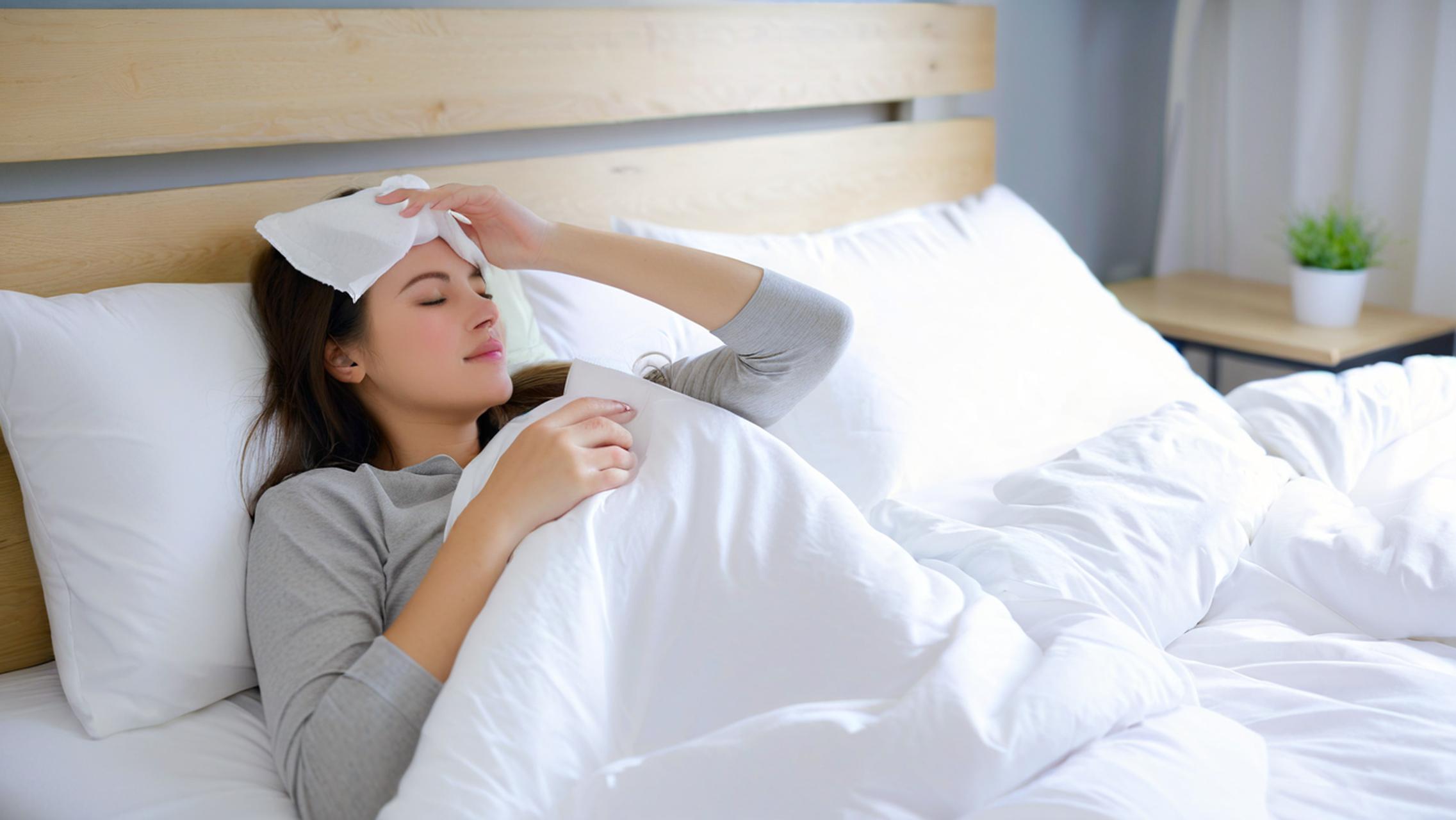 夜间盗汗浸湿床单，或与4种体质问题有关